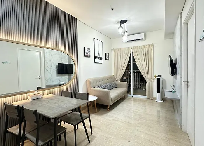Apartemen Podomoro View Kota 2Br Lantai 17 Full Perabot