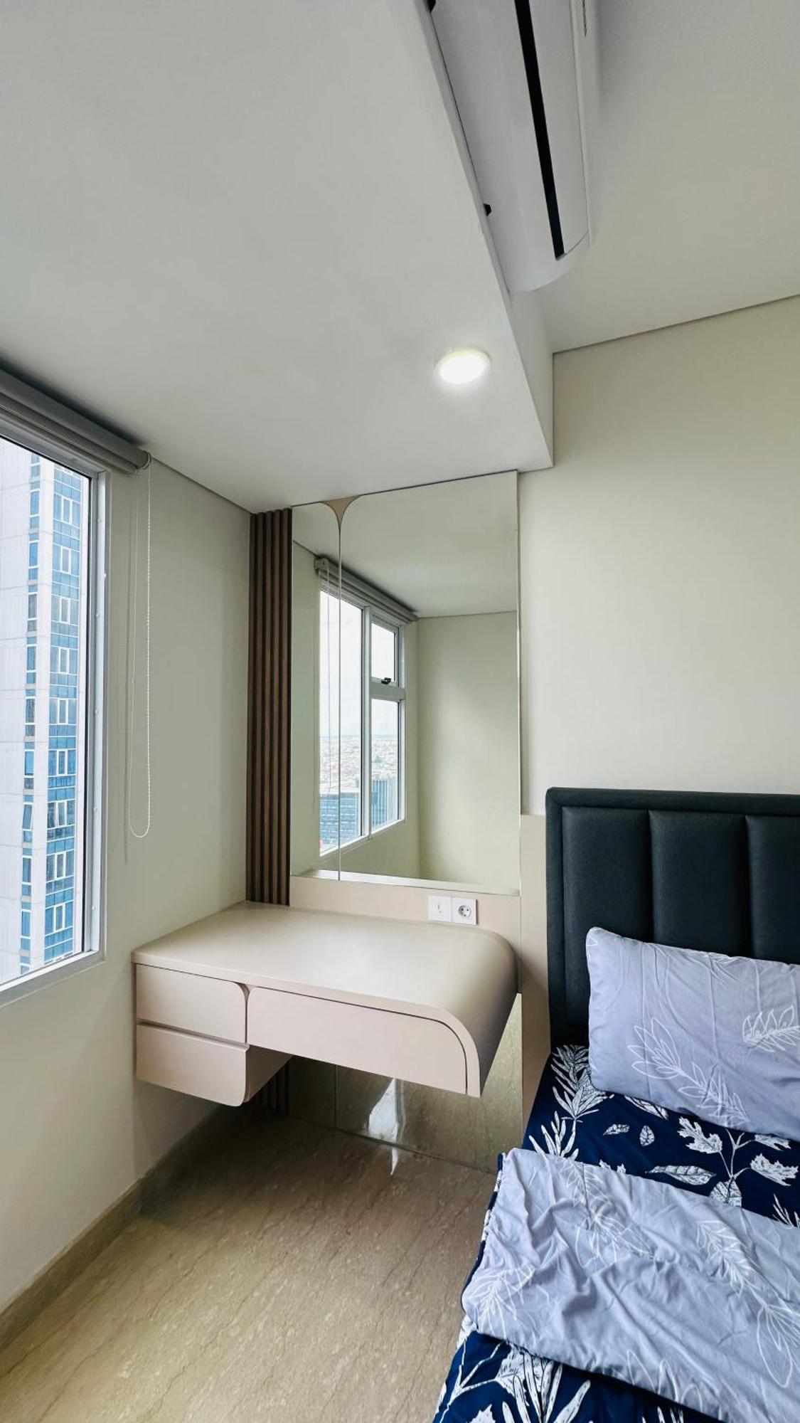 Podomoro View Kota 2br Lantai 17 Full Perabot Medan